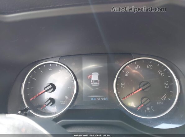 2T3P1RFV6LW136040 2020 TOYOTA LE White Вид задніх сидінь