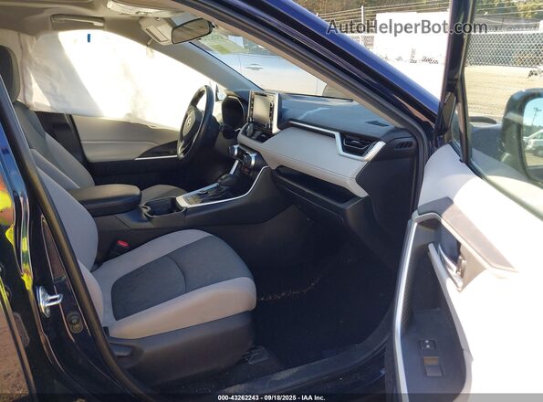 2T3RWRFV8LW062484 2020 TOYOTA LE Dark Blue Front interior view