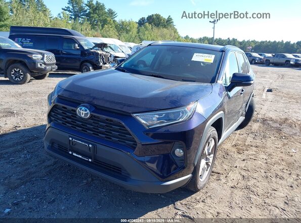 2T3RWRFV8LW062484 2020 TOYOTA LE Dark Blue Front left