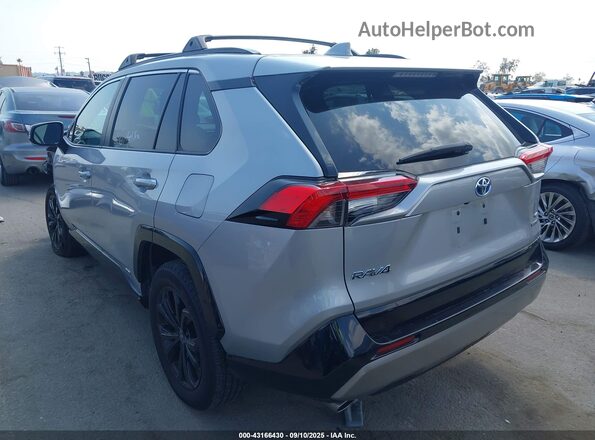 2T3T6RFV1NW030601 2022 TOYOTA RAV4 HYBRID Silver Tył lewy