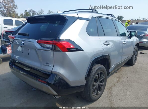 2T3T6RFV1NW030601 2022 TOYOTA RAV4 HYBRID Silver Tył prawy