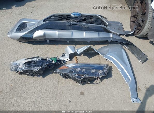 2T3T6RFV1NW030601 2022 TOYOTA RAV4 HYBRID Silver Widok zestawu wskaźników