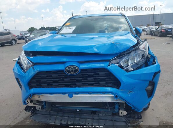 2T3W1RFV4LW084998 2020 TOYOTA LE Blue Instrument cluster view