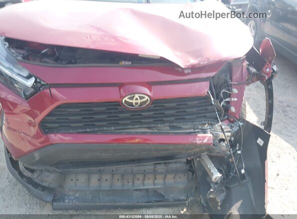 2T3W1RFVXNW217623 2022 TOYOTA LE Red Vista frontal