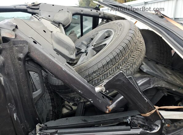 1C4HJXDNXMW582707 2021 JEEP WRANGLER Gray Rear interior view