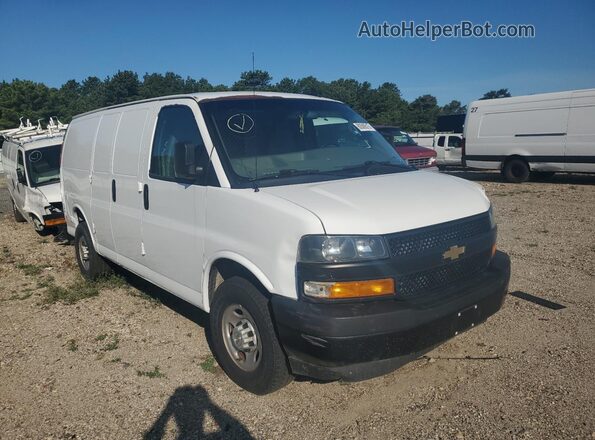 1GCWGAF73N1238880 2022 CHEVROLET EXPRESS Белый Вид спереди
