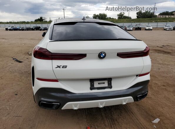 5UXCY4C07M9E05557 2021 BMW X6 White 