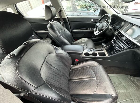 KNAGU4LE6L5044672 2020 KIA OPTIMA Black Вид ззаду