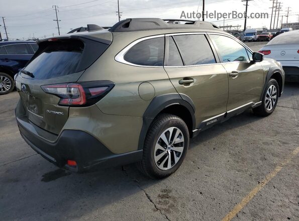 4S4BTAFC4S3146034 2025 SUBARU OUTBACK Green Delantero derecho