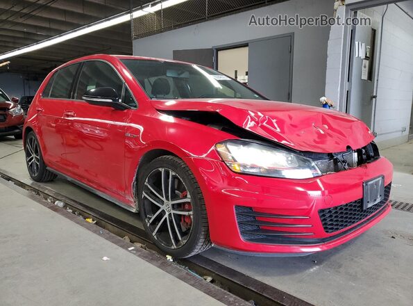 3VW447AU8HM042101 2017 VOLKSWAGEN GTI Red 