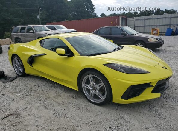 1G1YB2D41M5125614 2021 CHEVROLET CORVETTE Yellow 