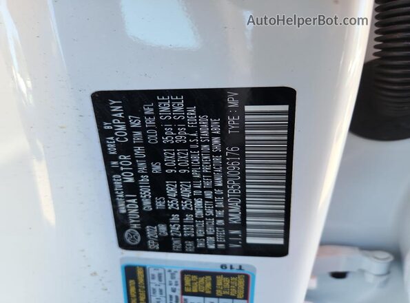 KMUMADTB5PU096176 2023 GENESIS GV70 White 