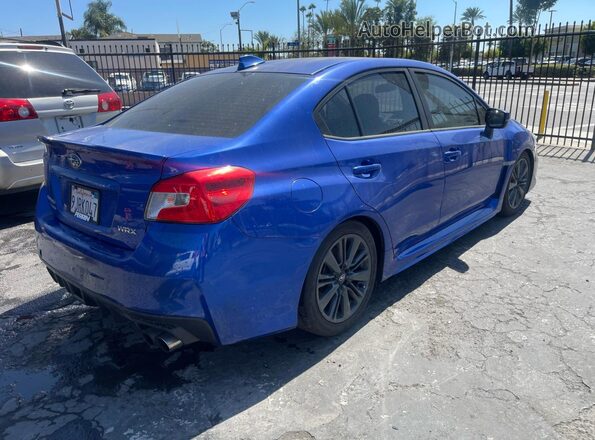 JF1VA1A64L9821555 2020 SUBARU WRX Blue Передня права чверть