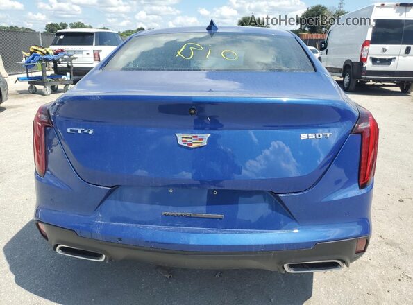 1G6DJ5RK8P0111568 2023 CADILLAC CT4 Blue Вид салону спереду