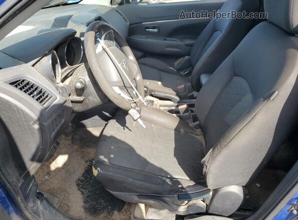 JA4AR3AU6LU014067 2020 MITSUBISHI OUTLANDER Blue Вид панелі приладів