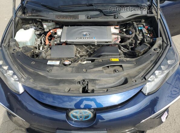 JTDBVRBD2KA006023 2019 TOYOTA MIRAI Blue ძრავის განყოფილების ხედი