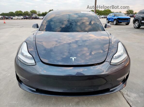 5YJ3E1EA9LF739220 2020 TESLA MODEL 3 Серебряный Вид сзади