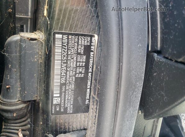 WBY7Z2C51JVE64766 2018 BMW OTHER Серый 