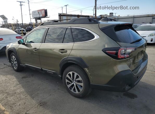 4S4BTAFC4S3146034 2025 SUBARU OUTBACK Green Trasero derecho
