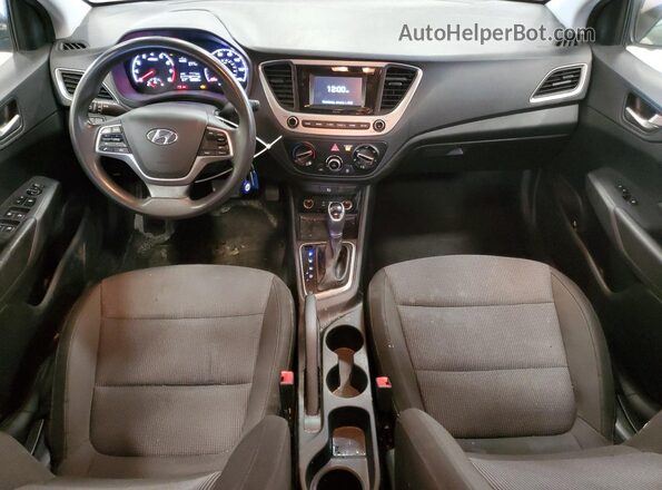 3KPC24A31JE012187 2018 HYUNDAI ACCENT Black 
