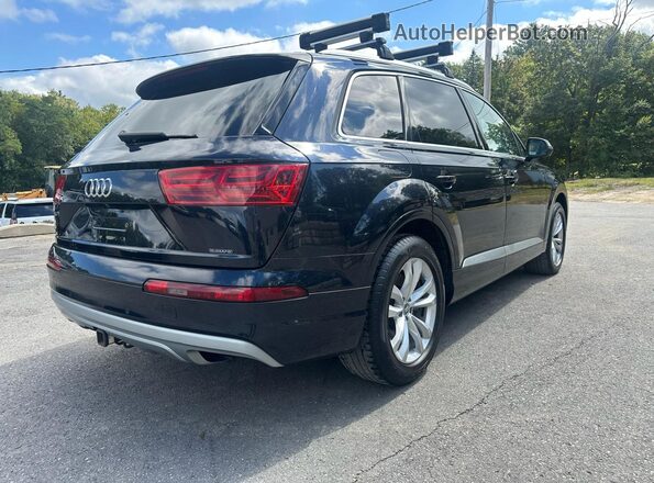 WA1LHAF71HD044555 2017 AUDI Q7 Черный Передняя правая четверть