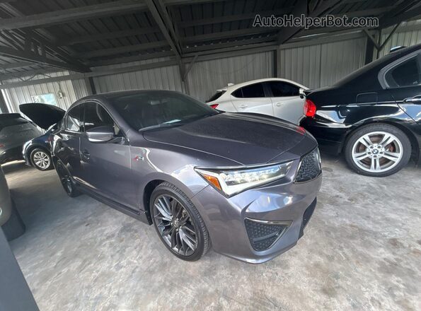 19UDE2F81NA008011 2022 ACURA ILX Gray Trasero izquierdo