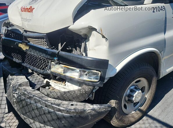 1GCZGGFP7M1215682 2021 CHEVROLET EXPRESS  Передня ліва чверть