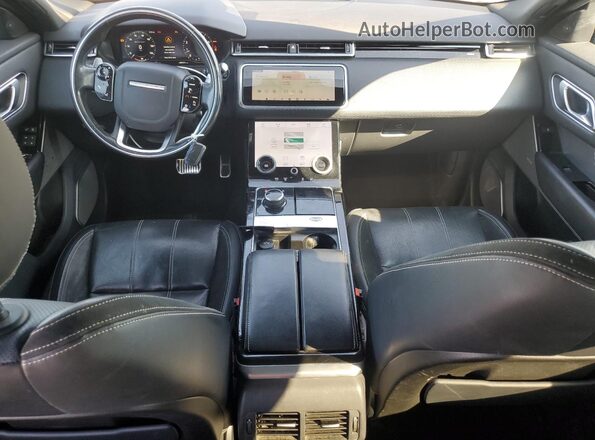 SALYL2RX0JA710784 2018 LAND ROVER RANGE White Vista del cuadro de instrumentos