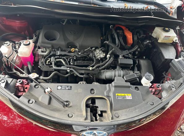 5TDXSKFC5NS055750 2022 TOYOTA SIENNA Red 