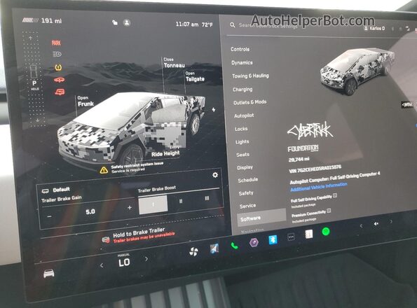 7G2CEHED5RA015076 2024 TESLA CYBERTRUCK Gold 
