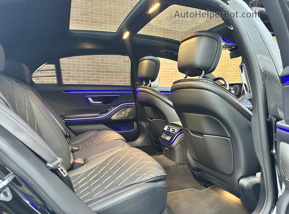 W1K6G7GB1MA056976 2021 MERCEDES-BENZ S Черный Вид панели приборов