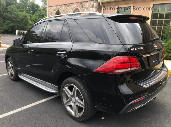 4JGDA5GB0GA636730 2016 MERCEDES-BENZ GLE-CLASS Черный 