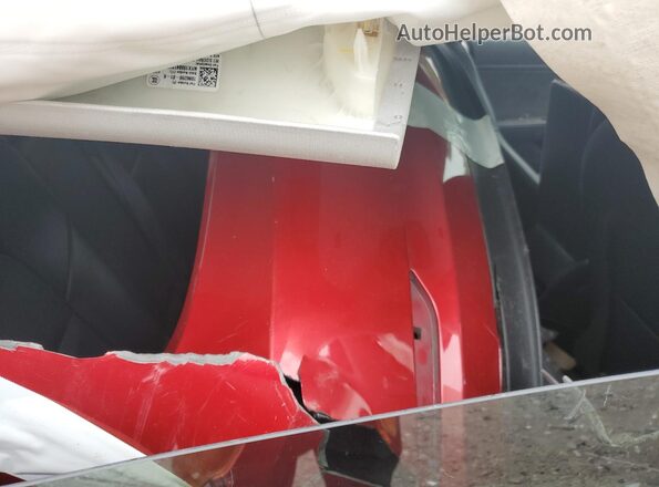 5YJ3E1EB9LF600360 2020 TESLA MODEL Red Vista interior trasera