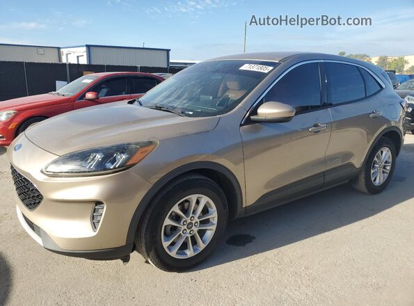1FMCU0G67LUA14336 2020 FORD ESCAPE Beige Tył lewy