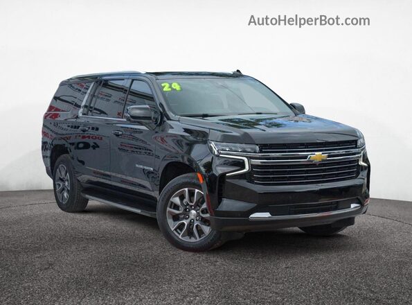 1GNSCCKDXRR206XXX 2024 CHEVROLET SUBURBAN Black 