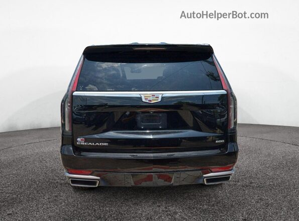 1GYS3JKL6NR100890 2022 CADILLAC ESCALADE Black Вид салону спереду