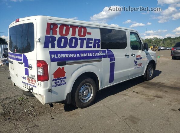 1N6BF0KY9KN807016 2019 NISSAN NV White წინა მარჯვენა