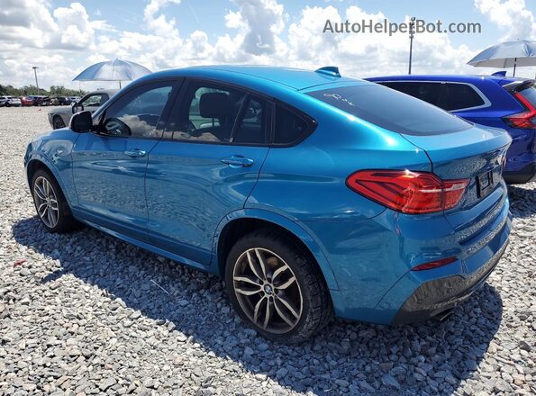 5UXXW7C58J0W64561 2018 BMW X4 Blue უკანა მარჯვენა