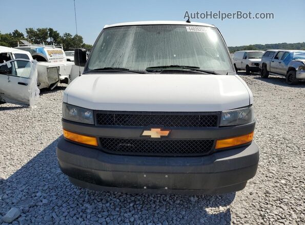 1GCWGAF77M1159386 2021 CHEVROLET EXPRESS White უკანა ხედი