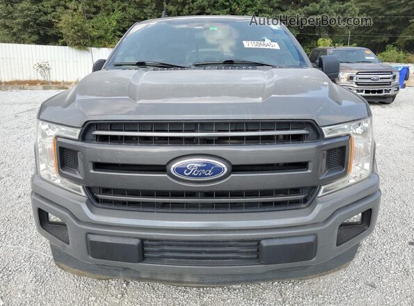 1FTEW1C51LFC16037 2020 FORD F150 Gray Вид ззаду