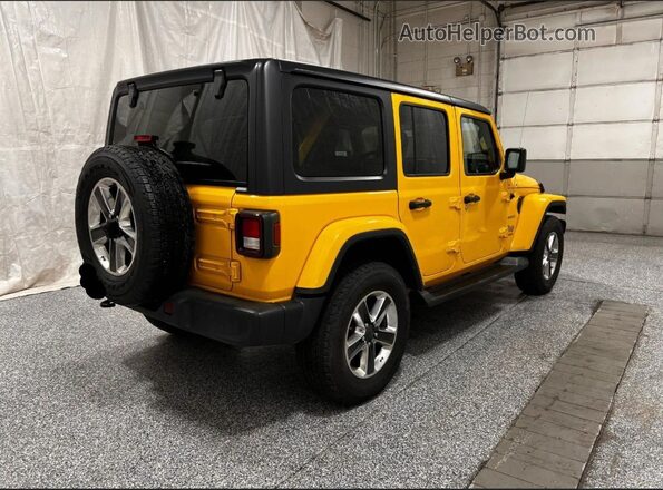 1C4HJXEG6MW754621 2021 JEEP WRANGLER Yellow 