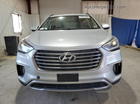 KM8SNDHF6HU218180 2017 HYUNDAI SANTA FE Silver 