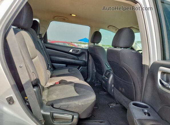 5N1DR2MN8KC584511 2019 NISSAN PATHFINDER Silver ძრავის განყოფილების ხედი