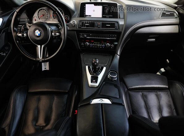 WBS6J9C37HD934XXX 2017 BMW M6 Black 