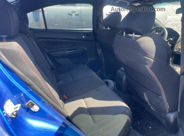 JF1VA1A64L9821555 2020 SUBARU WRX Blue Вид ззаду