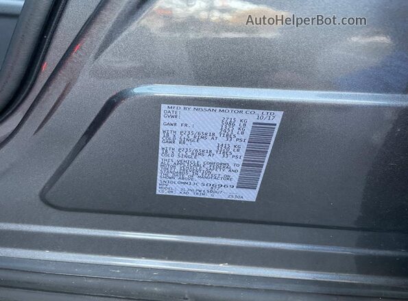 5N1DL0MM1JC506969 2018 INFINITI QX60 Gray 