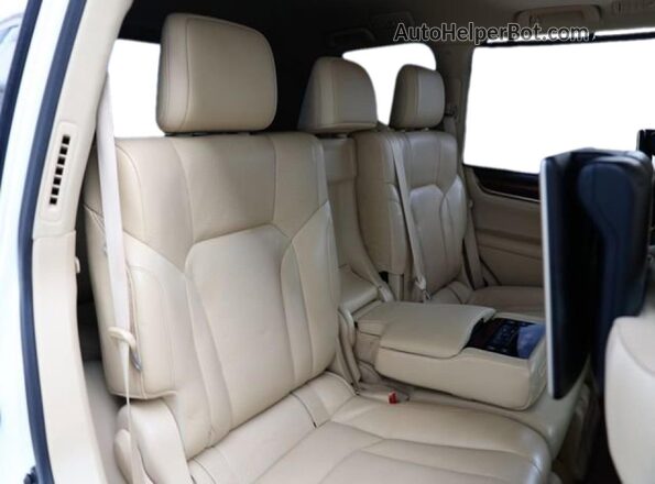 JTJHY7AX1H4235458 2017 LEXUS LX Белый Вид сзади