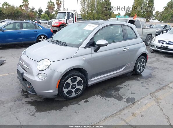 3C3CFFGE0GT229666 2016 FIAT 500E Gray 