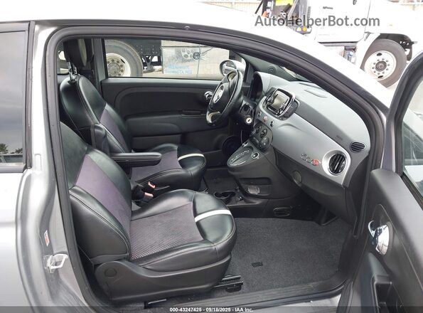 3C3CFFGE0GT229666 2016 FIAT 500E Gray 