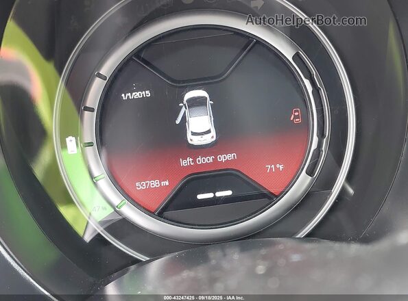 3C3CFFGE0GT229666 2016 FIAT 500E Gray 